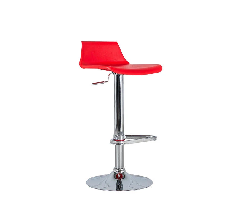 Sgabello moderno da cucina o bar in pvc e metallo - vari colori