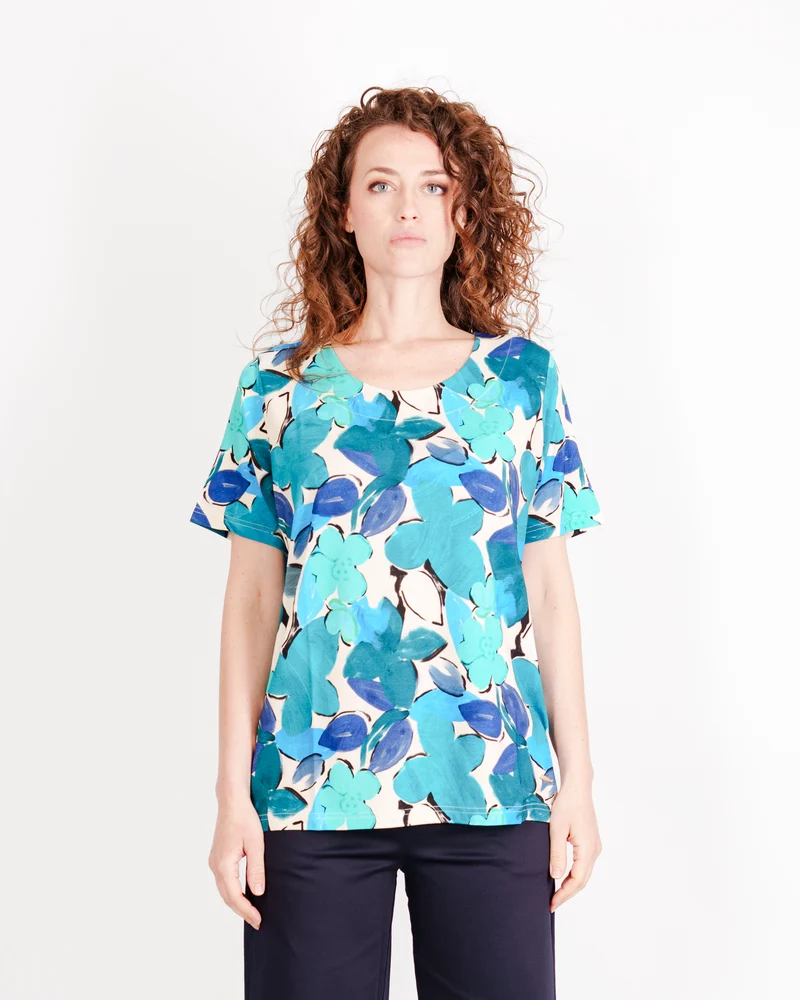 Maglia Over lunetta M/M viscosa PITTURA