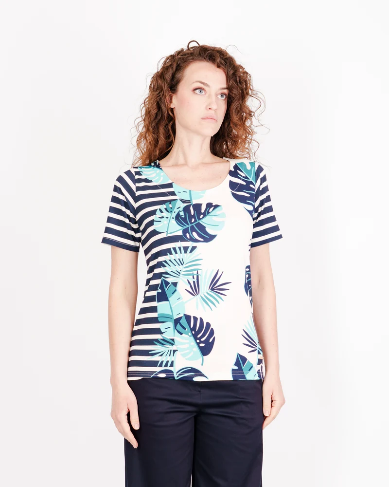 Maglia scollo lunetta M/M viscosa 8868/Q