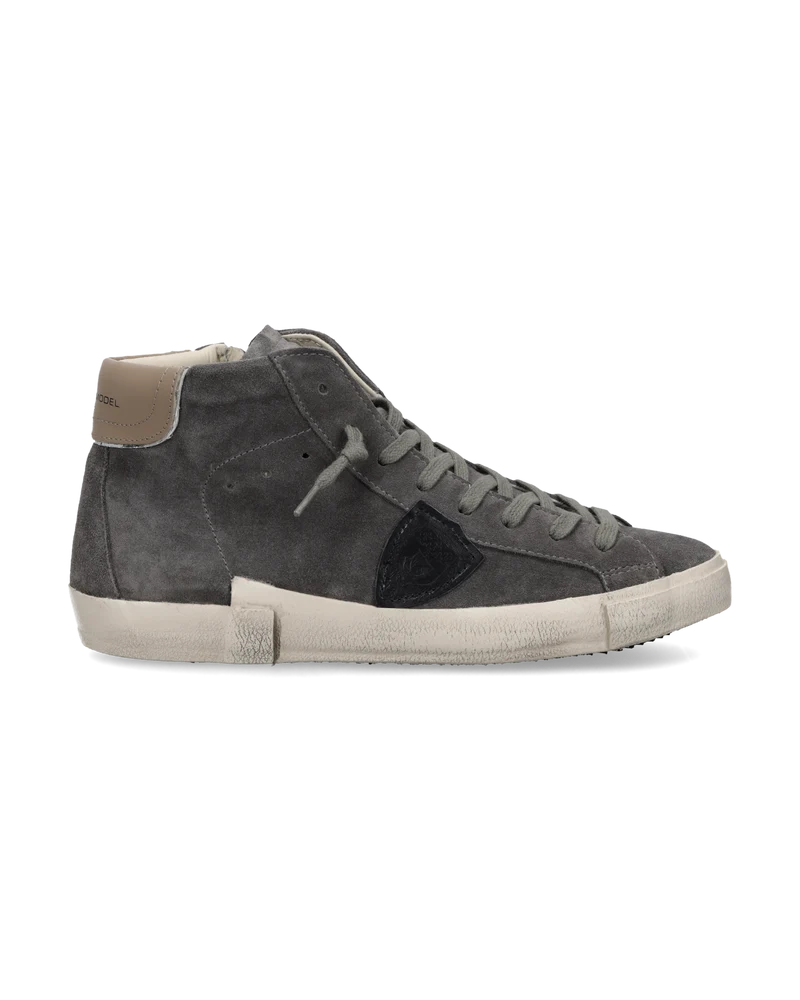 Sneakers Prsx High Men, Dove Grey Mud
