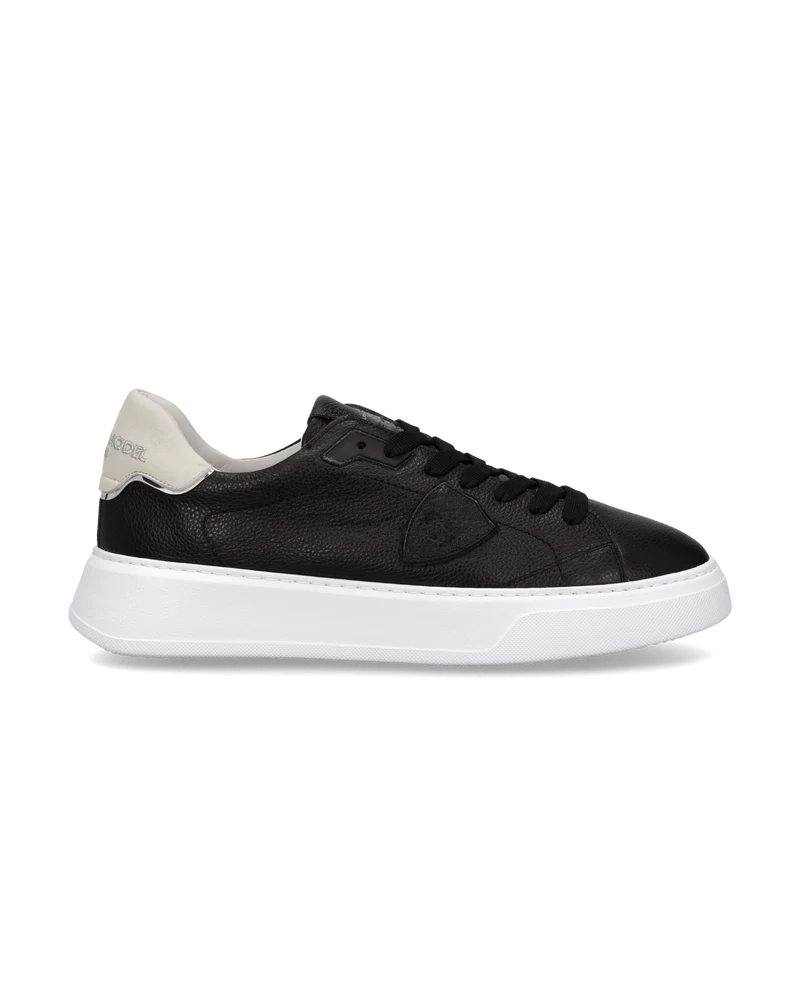 Sneakers Temple Men, Black Milk