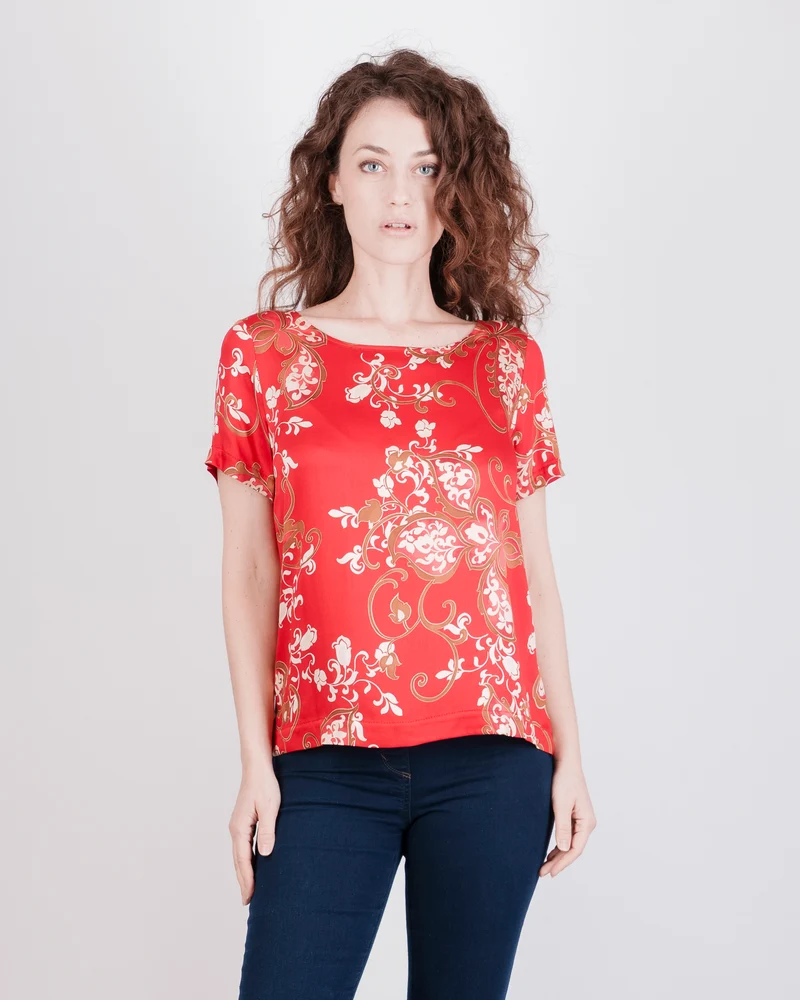 Casacca M/M in viscosa fantasia BRIXTON