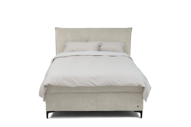 TOM TAILOR MODERN BOX Boxspringbett mit Topper Chenillestoff