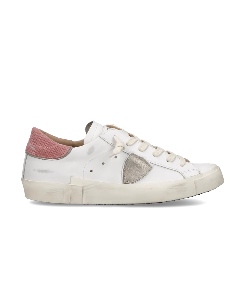 Sneakers Prsx Women, White Dusty Pink