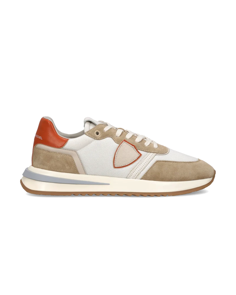 Sneakers Tropez 2.1 Men, White Orange