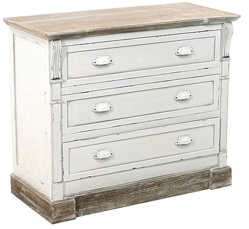 Mobile 3 Cassetti in Legno Provenza