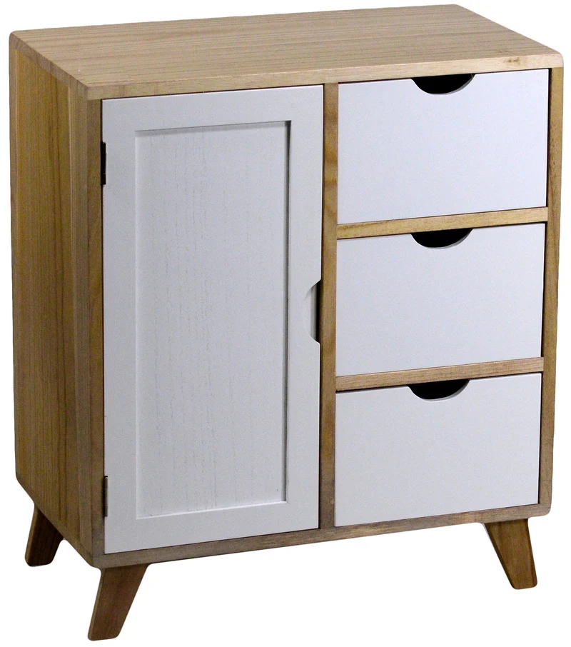 Mobile 1 Anta 3 Cassetti in Legno Cordova