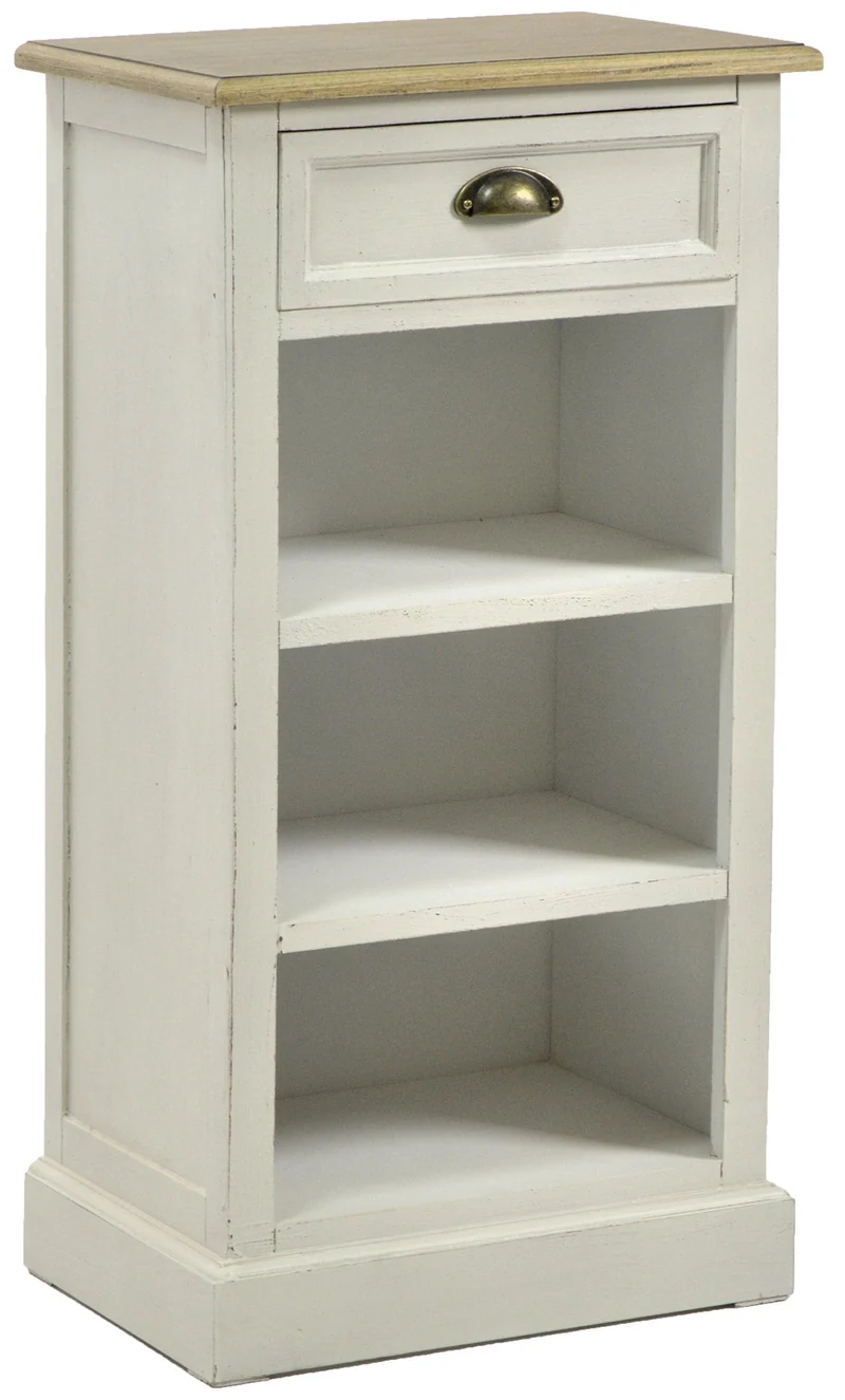 Mobile 1 Cassetto 3 Ripiani in Legno Vichy