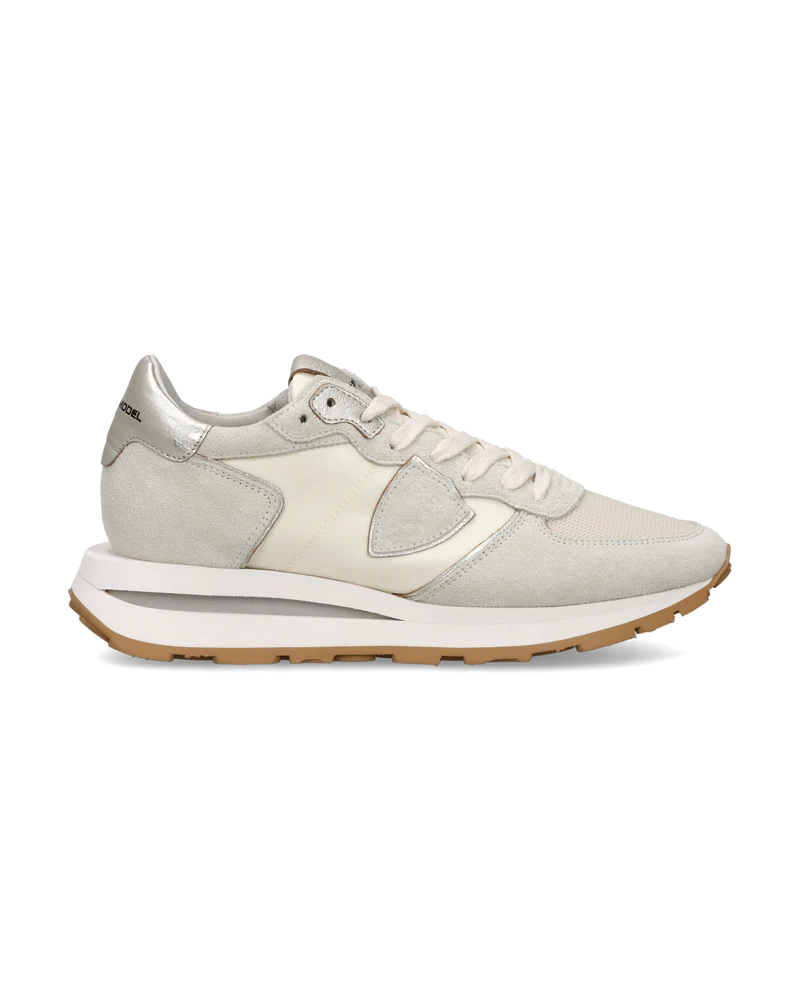 Sneakers Tropez Haute Women with metallic details, Butter
