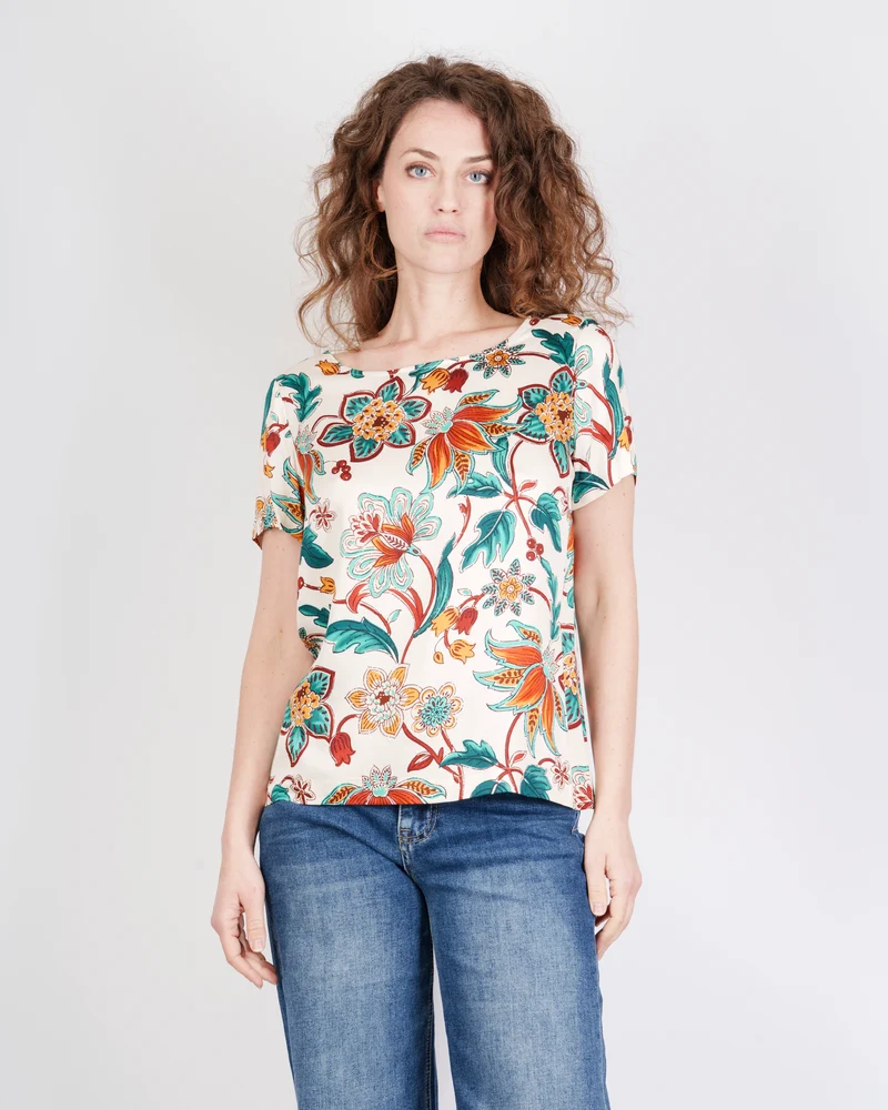 Casacca M/M in viscosa fantasia SOHO