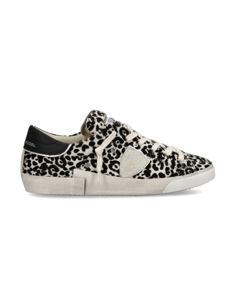 Sneakers Prsx Women, Animal-print Black White