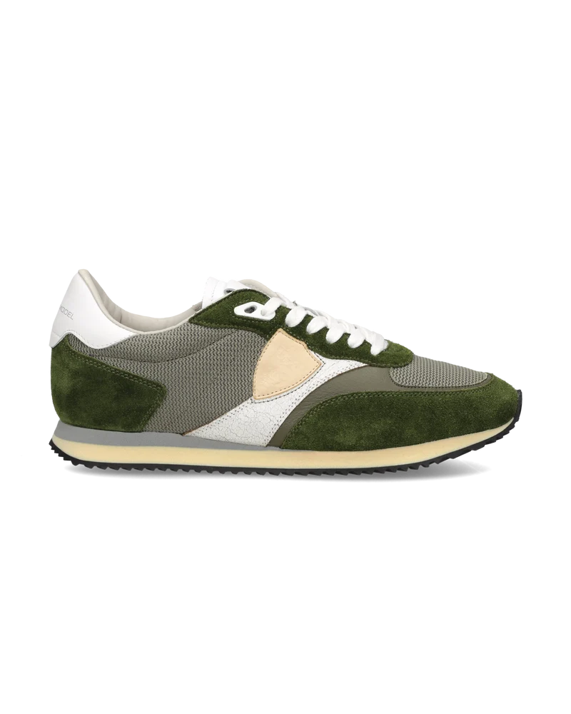 Sneakers Blville Men, Military Green White