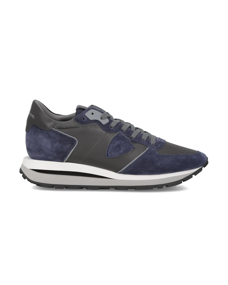 Sneakers Tropez Haute Running Men, Blue Grey