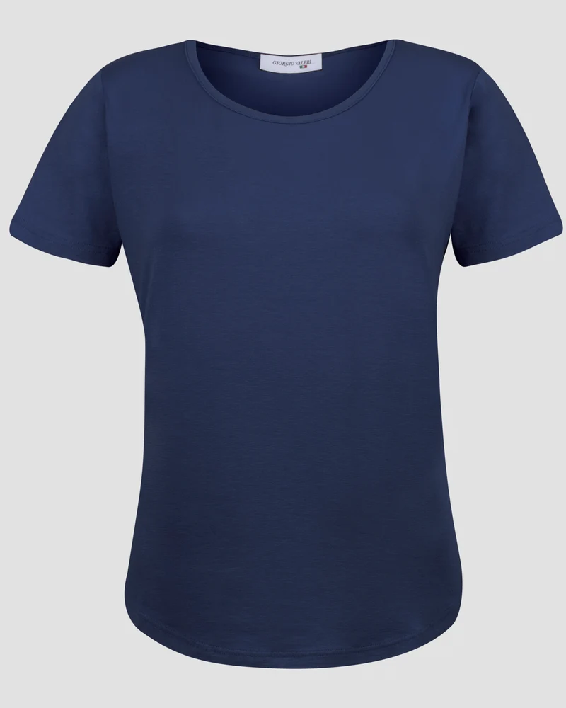 Maglia basica corta stondata C302