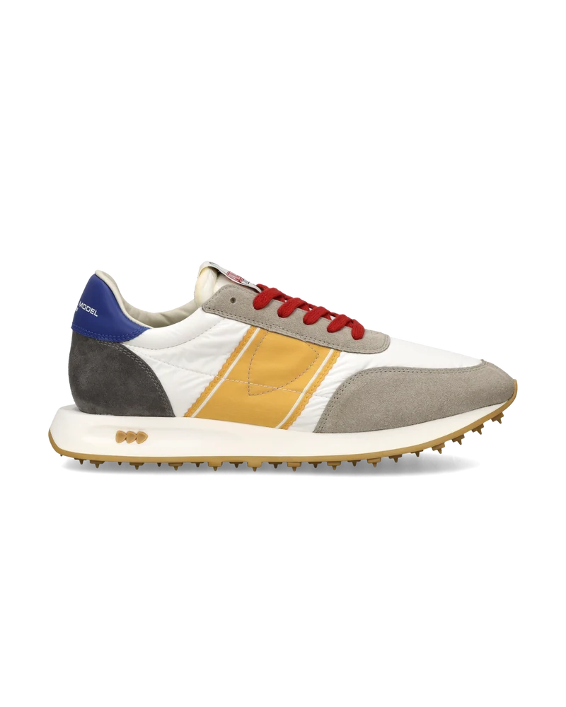 Sneakers Running Tour Men, Orange Grey