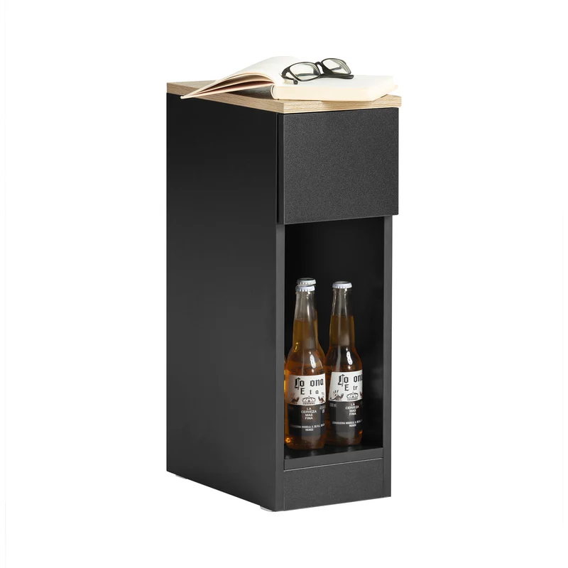 SoBuy Comodino 20x60x35cm FBT111-SCH