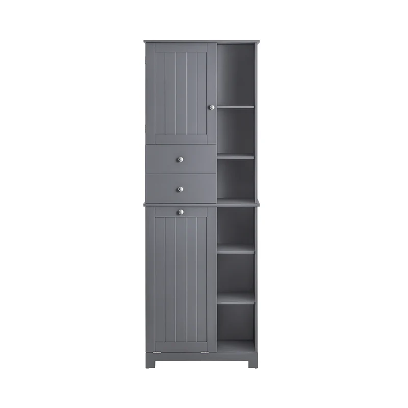 SoBuy Mobile alto con portabiancheria 60x37x171cm BZR104-DG