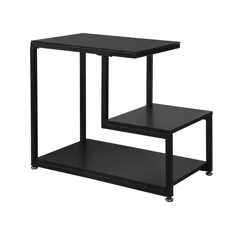 SoBuy Tavolino da soggiorno 65x35x55cm FBT65-SCH