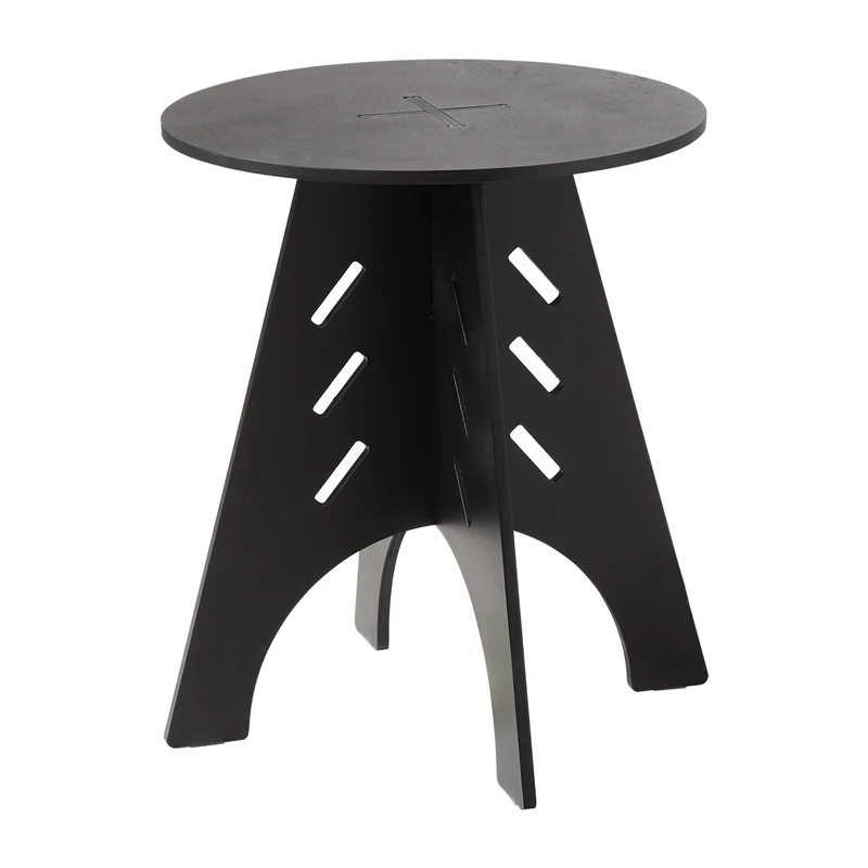 SoBuy Tavolino da salotto ?46.5x54.5cm HFBT01-SCH