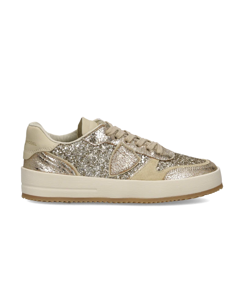 Sneakers Nice Tennis Women, Platinum