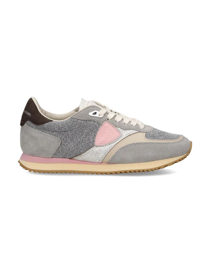Sneakers Blville Women, Silver Grey