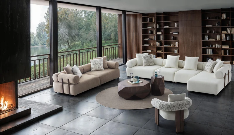 Set Divani Angolare Riva