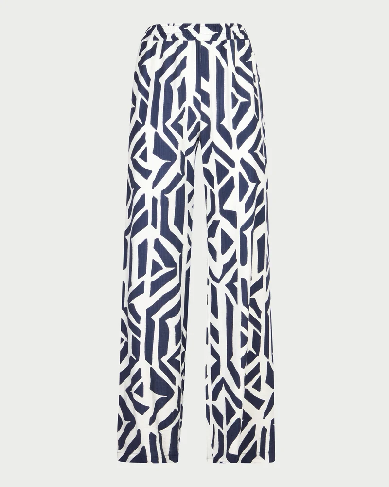 Pantalone viscosa elastico vita G186