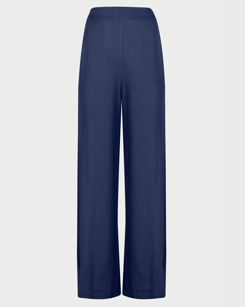 Pantalone palazzo lino viscosa G152/36