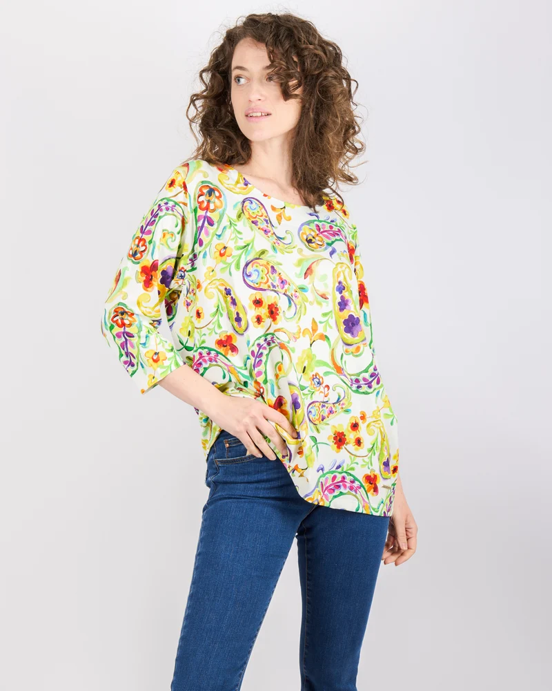Maglia scollo lunetta Q 3/4