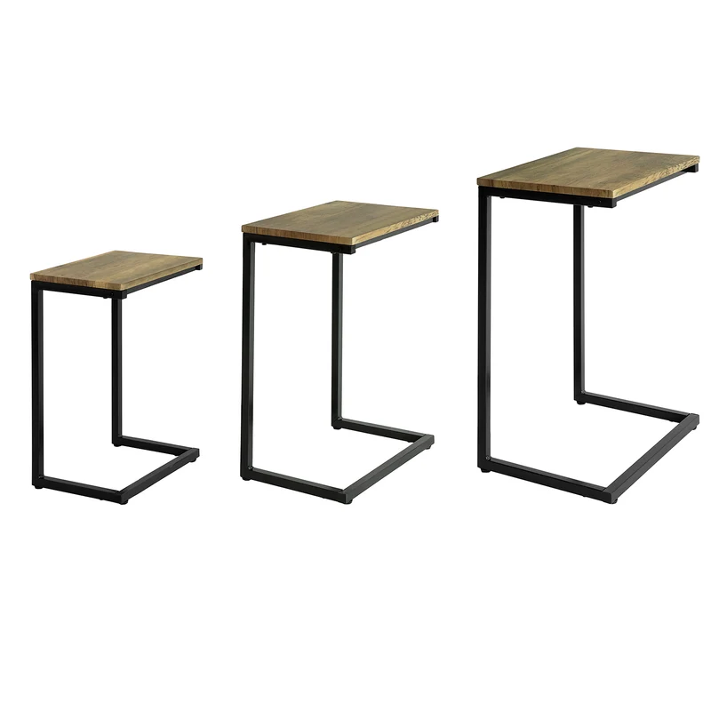 SoBuy Tavolini 3 pezzi 46x30x61cm FBT102-F