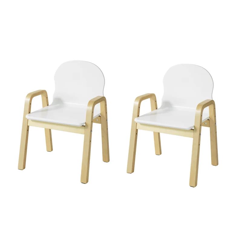 SoBuy 2 x Sedia per bambini 40x32x53cm KMB24-Wx2