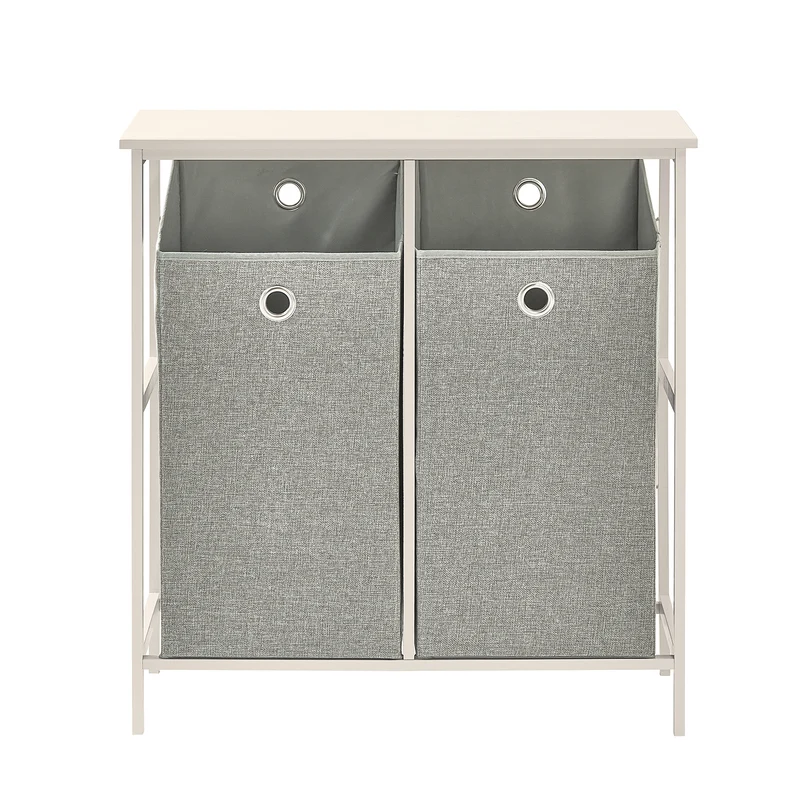 SoBuy Mobile portabiancheria 77x38x80cm BZR57-W