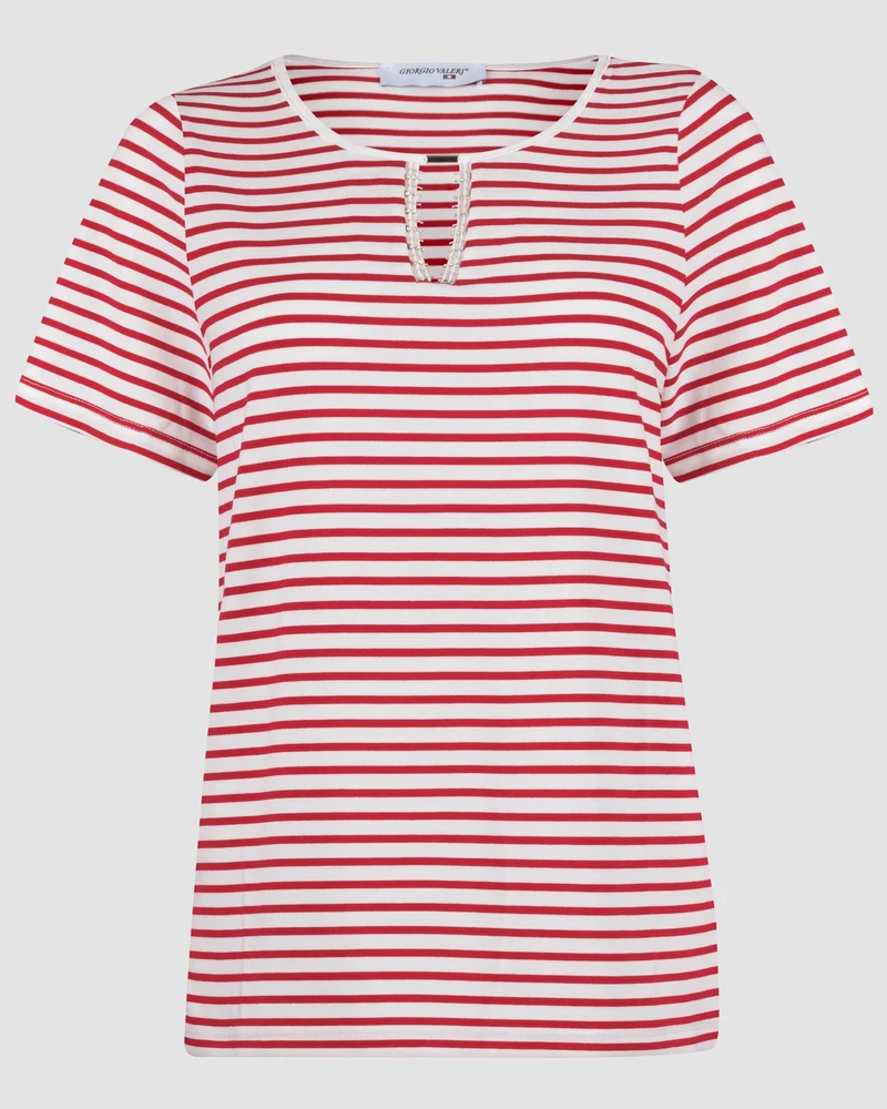 Maglia righe baghette metal 8518