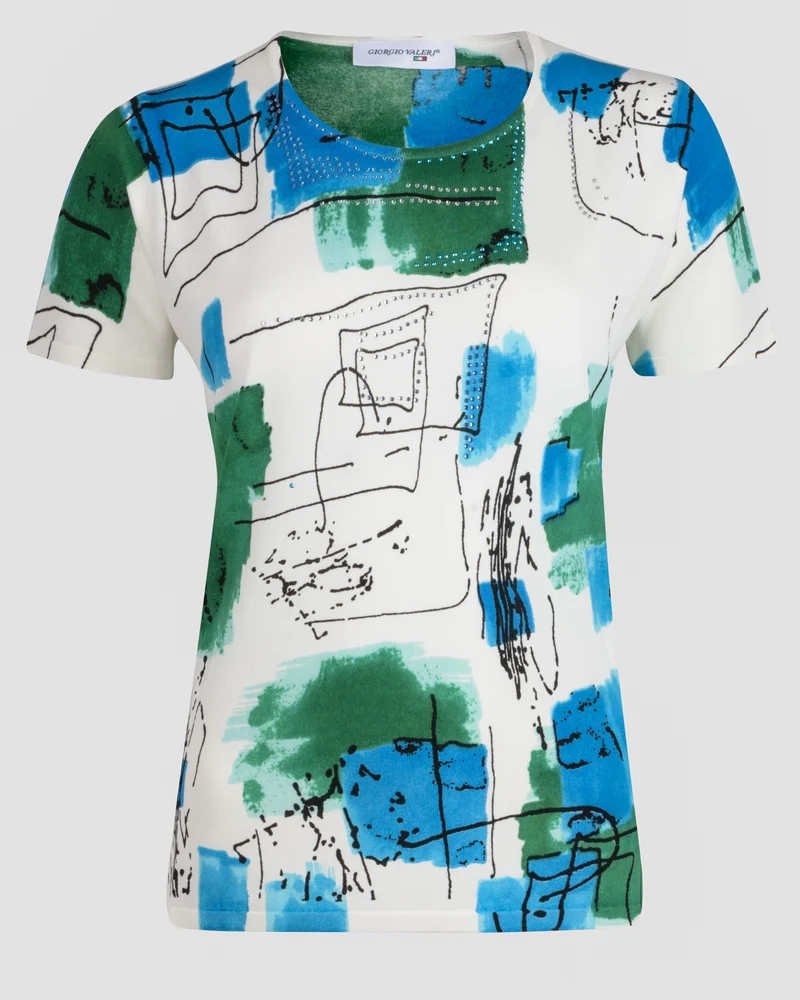Maglia in viscosa fantasia MM L6192