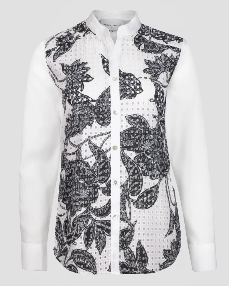 Camicia in sangallo fantasia 436568