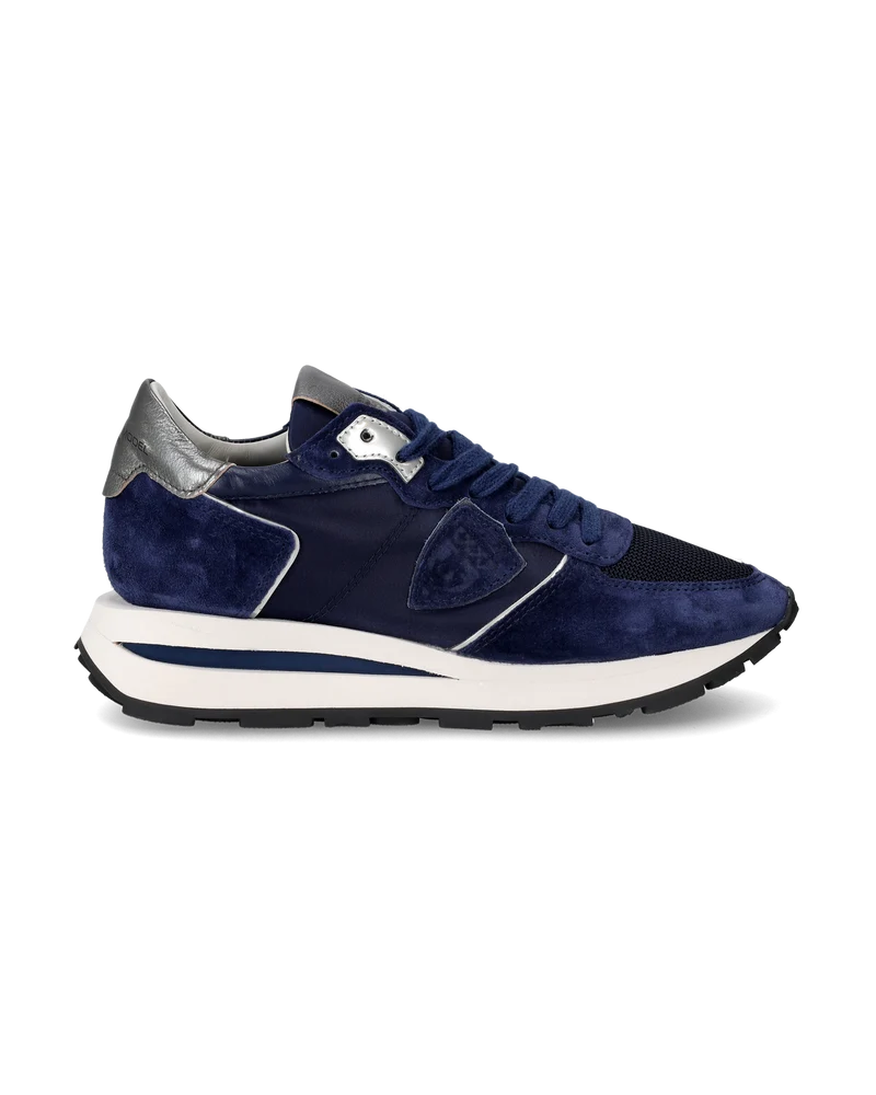 Sneakers Tropez Haute Women, Blue