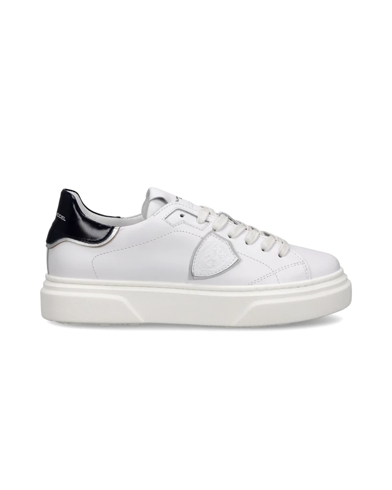 Sneaker Temple Junior, White Blue