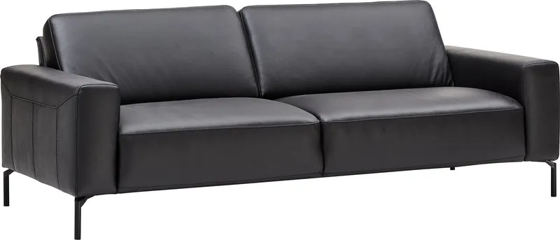 NIO 3er-Sofa Leder Golf