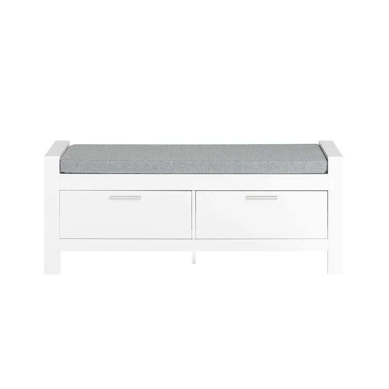 SoBuy Cassapanca con cassetti 100x40x40cm FSR74-W
