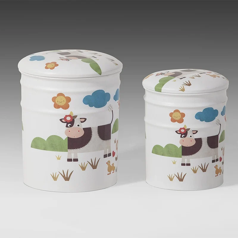SoBuy Panca con contenitore 2 pezzi 37x35x38cm FSS64