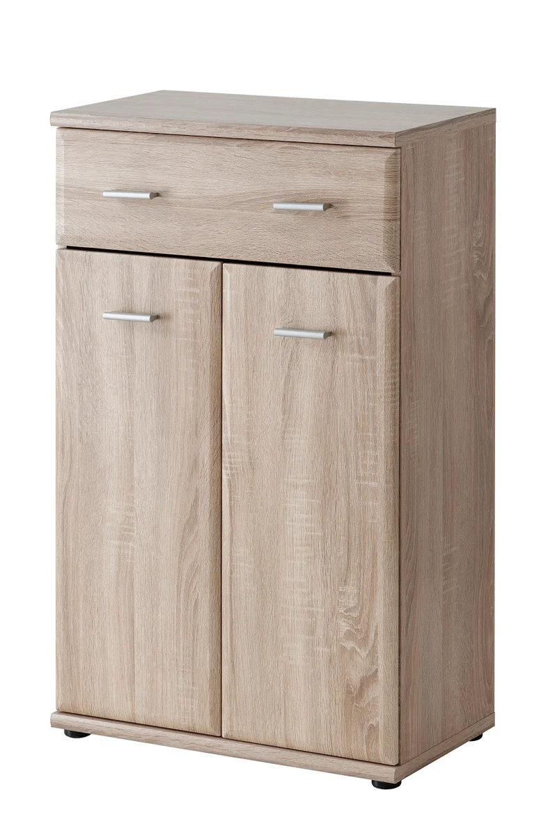 Credenza moderna con ante e cassetto in legno cm 60x32x96h