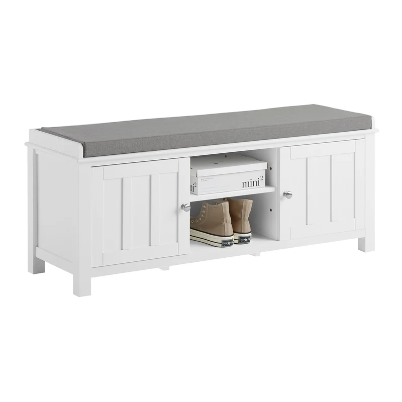 SoBuy Panca scarpiera 103x34x43cm FSR35-W