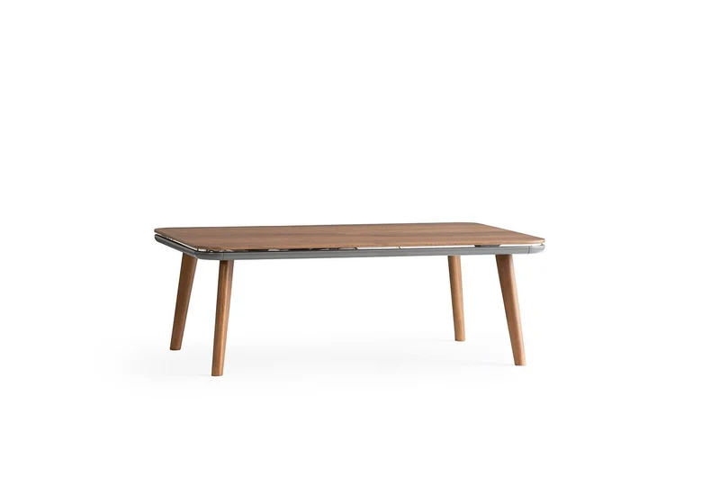 Tavolino Quatro Moderno In Legno 120x80x43 Cm - Design Elegante E Funzionale Per Ogni Ambiente