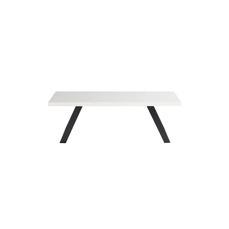Tavolino Enzio 120x80 cm in Legno Elegante e Funzionale, Altezza 43 cm per Stile e Comfort