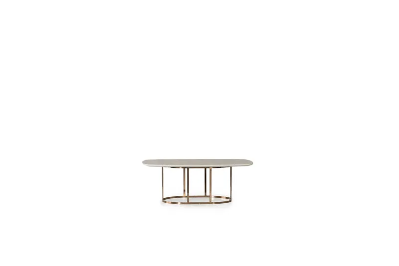 Tavolino Moderno Beyonce 120x80 cm in Legno con Design Elegante e Funzionale, Altezza 43 cm