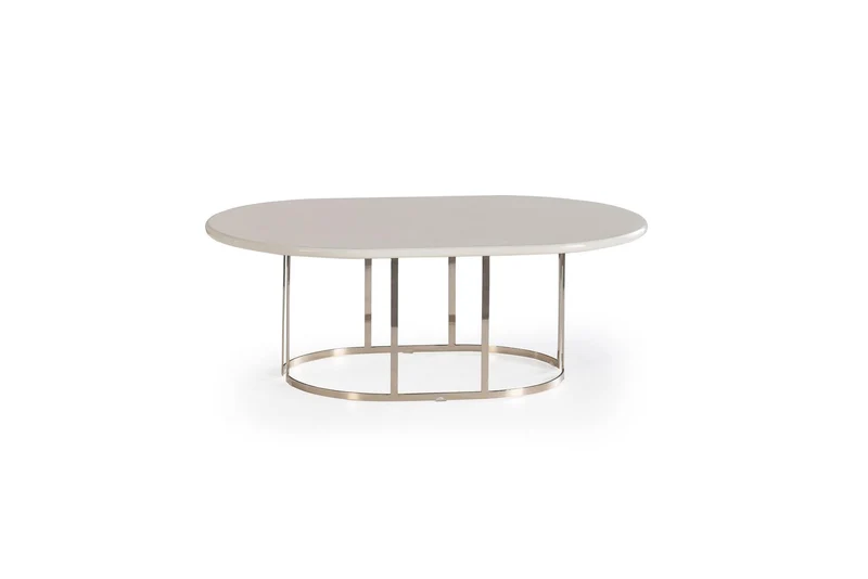 Tavolino Aura Elegante in Legno 120x80 cm con Design Contemporaneo e Altezza 43 cm