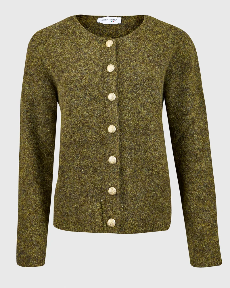 Maglia bottoni in boucle' R5801