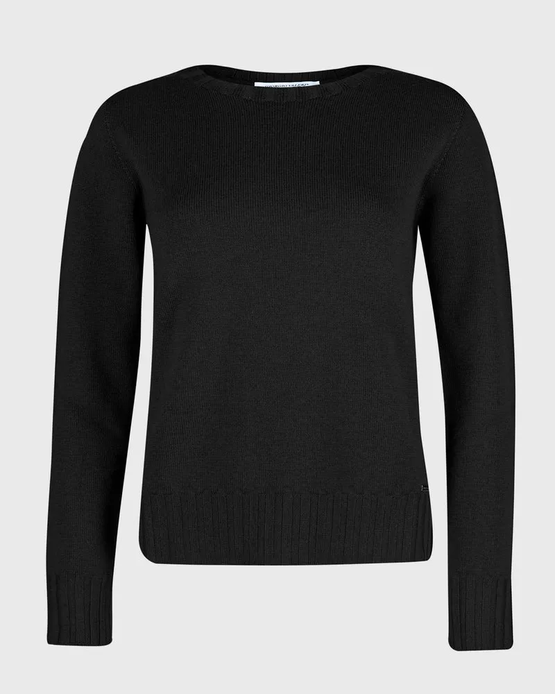 Maglia giro pura lana rasata Z 7238