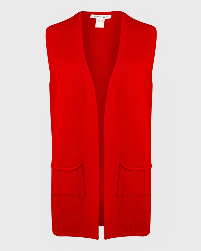 Gilet smanicato con tasche AZ 7241