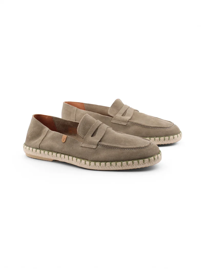 Serraje espadrillas scamosciata da uomo